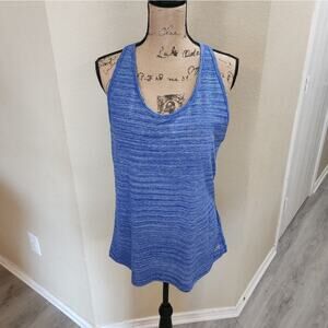 BCG blue active athletic workout tank top size XL